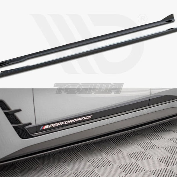 Maxton Design Side Skirts Diffusers V.2 BMW 4-Series Gran Coupe M-Pack G26