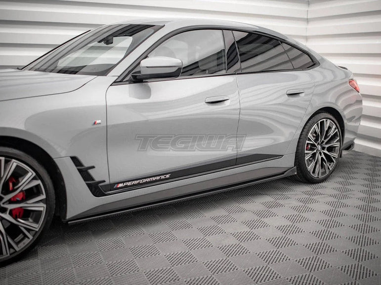 Maxton Design Side Skirts Diffusers V.2 BMW 4-Series Gran Coupe M-Pack G26