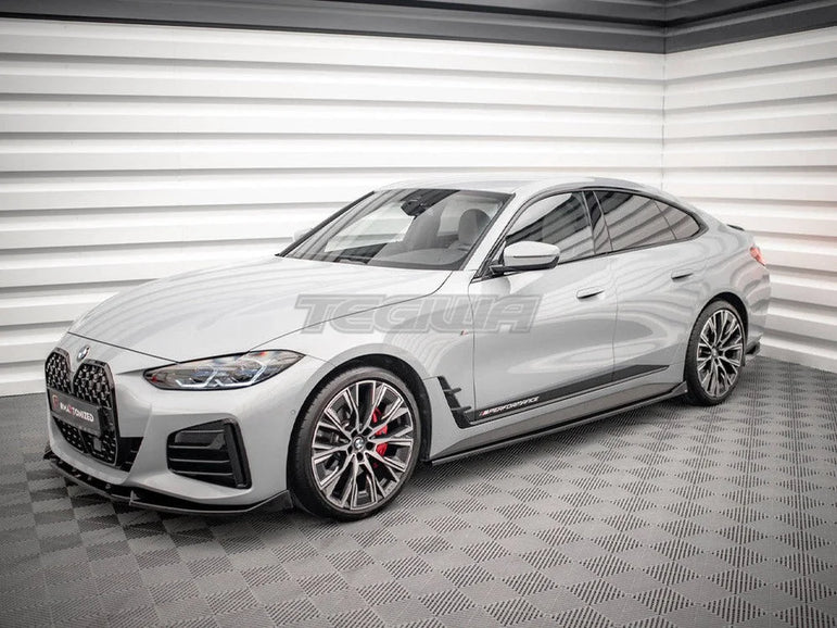 Maxton Design Side Skirts Diffusers V.2 BMW 4-Series Gran Coupe M-Pack G26