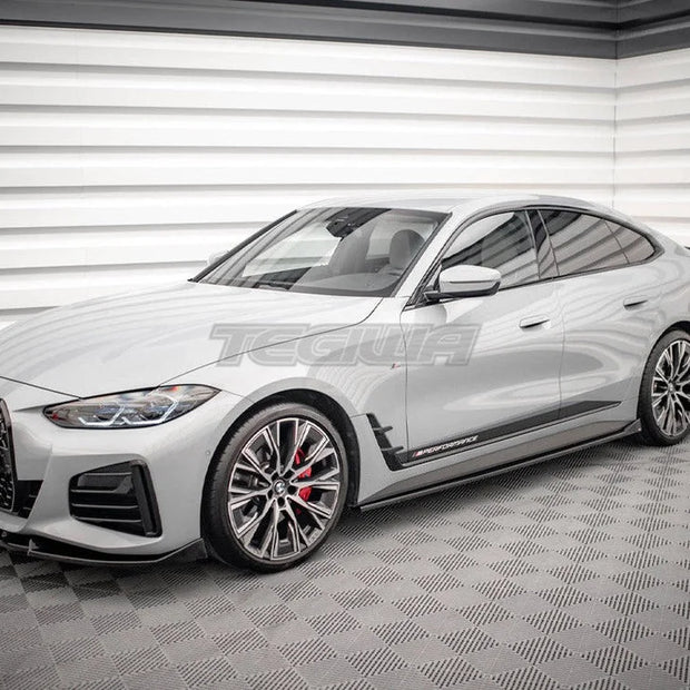 Maxton Design Side Skirts Diffusers V.2 BMW 4-Series Gran Coupe M-Pack G26