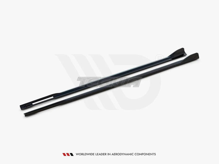 Maxton Design Side Skirts Diffusers V.2 BMW 4-Series M-pack G22 2020-