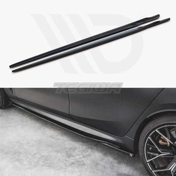 Maxton Design Side Skirts Diffusers V.2 BMW 8-Series Gran Coupe M-pack G16 2019-