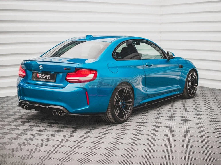 Maxton Design Side Skirts Diffusers V.2 BMW M2 F87 16-20