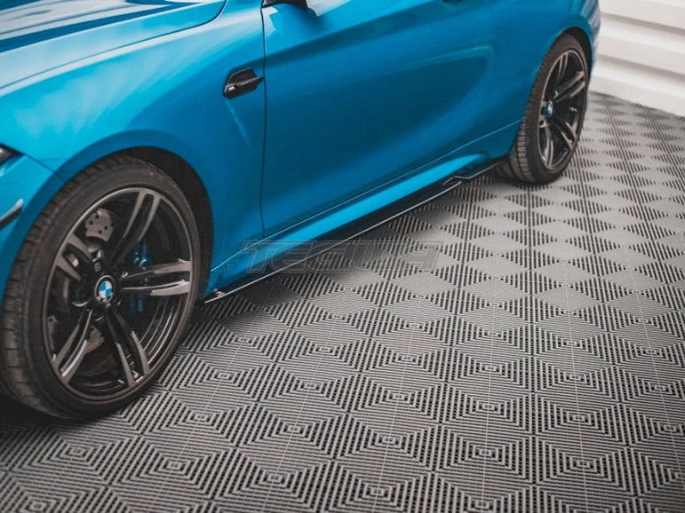 Maxton Design Side Skirts Diffusers V.2 BMW M2 F87 16-20