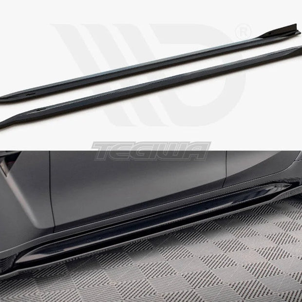 Maxton Design Side Skirts Diffusers V.2 BMW M3 G80 2021-