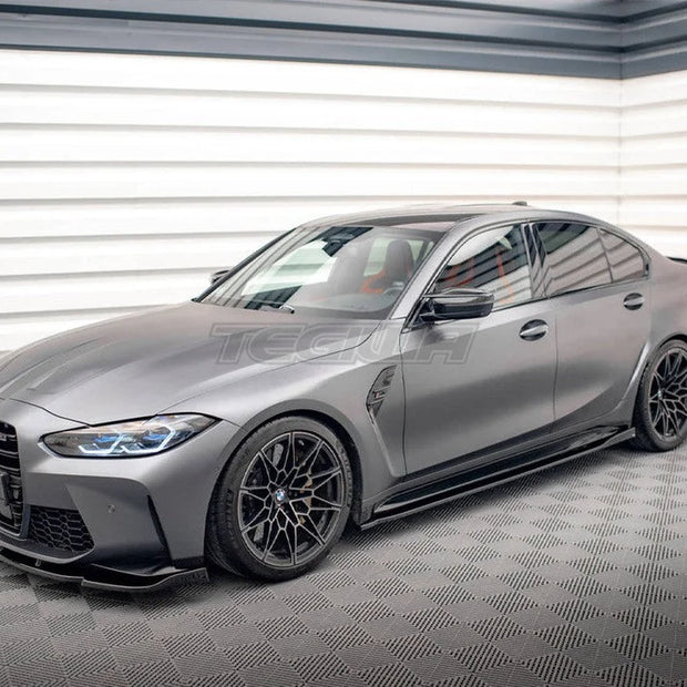 Maxton Design Side Skirts Diffusers V.2 BMW M3 G80 2021-