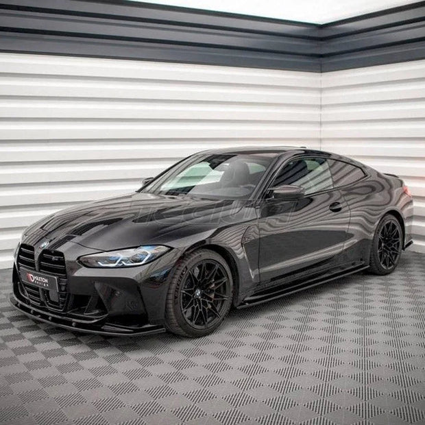 Maxton Design Side Skirts Diffusers V.2 BMW M4 G82 2021-