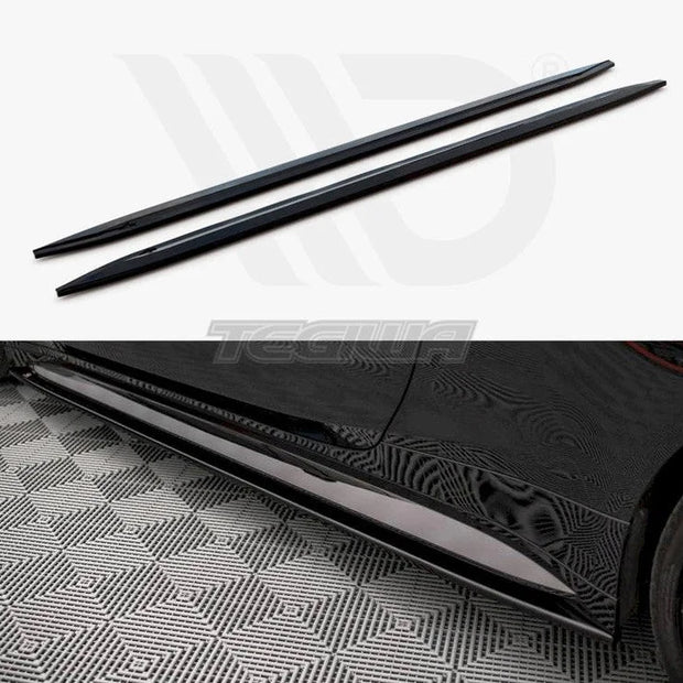 Maxton Design Side Skirts Diffusers V.2 BMW M4 G82 2021-
