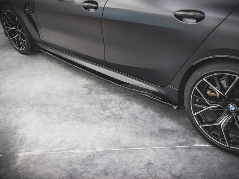 Maxton Design Side Skirts Diffusers V.2 BMW M8 Gran Coupe F93 2019-
