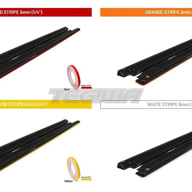 Maxton Design Side Skirts Diffusers V.2 BMW 2-Series GRAN Coupe M-pack M235I F44 2019-