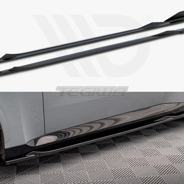 Maxton Design Side Skirts Diffusers V.2 + Flaps BMW 2-Series Coupe M-Pack M240i G42