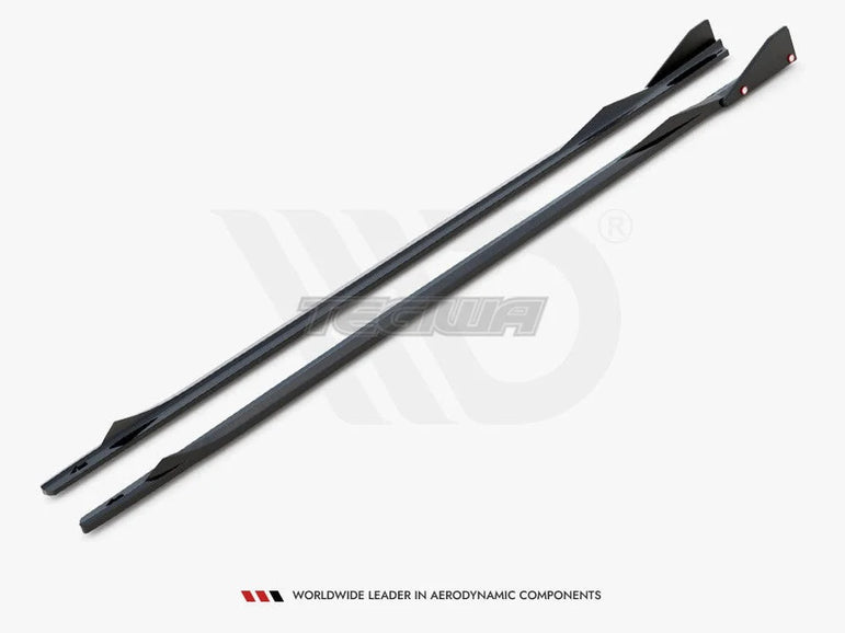 Maxton Design Side Skirts Diffusers V.2 + Flaps BMW 2-Series Coupe M-Pack M240i G42