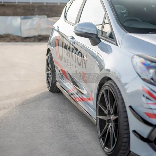 Maxton Design Side Skirts Diffusers V.2 Ford Fiesta MK8 ST ST-Line