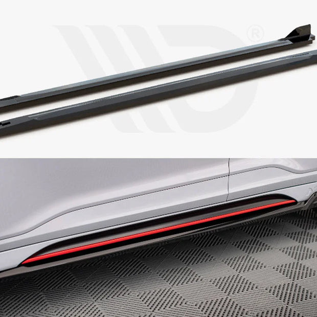 Maxton Design Side Skirts Diffusers V.2 Hyundai Kona N Mk1