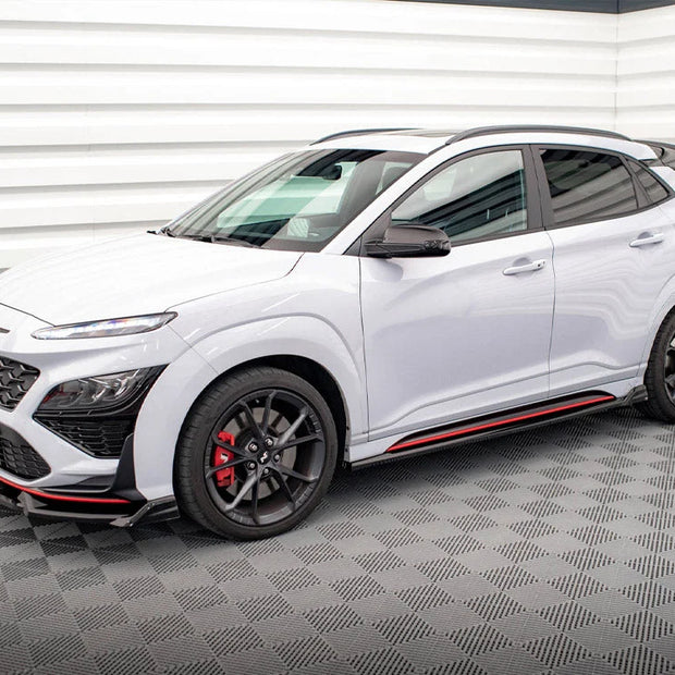 Maxton Design Side Skirts Diffusers V.2 Hyundai Kona N Mk1