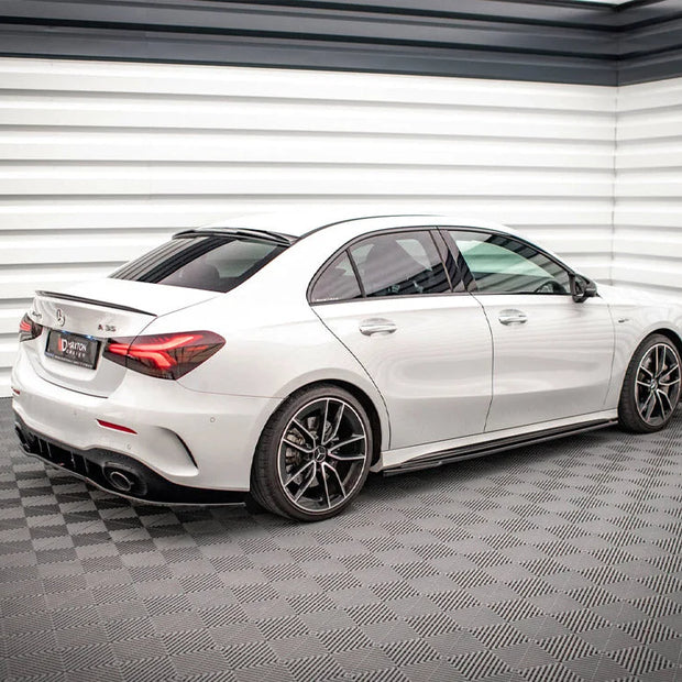 Maxton Design Side Skirts Diffusers V.2 Mercedes A35 AMG V177 W177 2018-