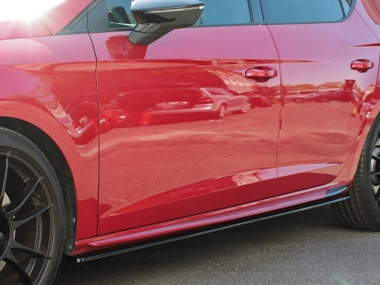 Maxton Design Side Skirts Diffusers V.2 Seat Leon MK 3.5 Cupra
