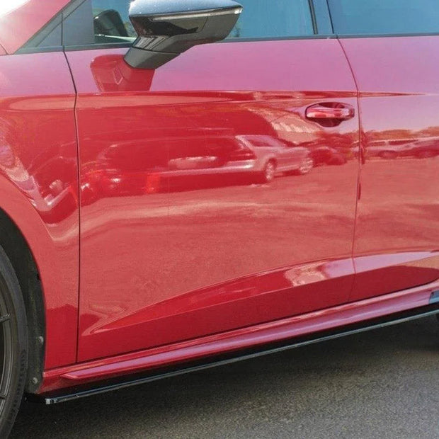 Maxton Design Side Skirts Diffusers V.2 Seat Leon MK 3.5 Cupra
