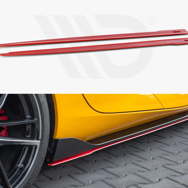 Maxton Design Side Skirts Diffusers V.2 Toyota Supra MK5 2019-