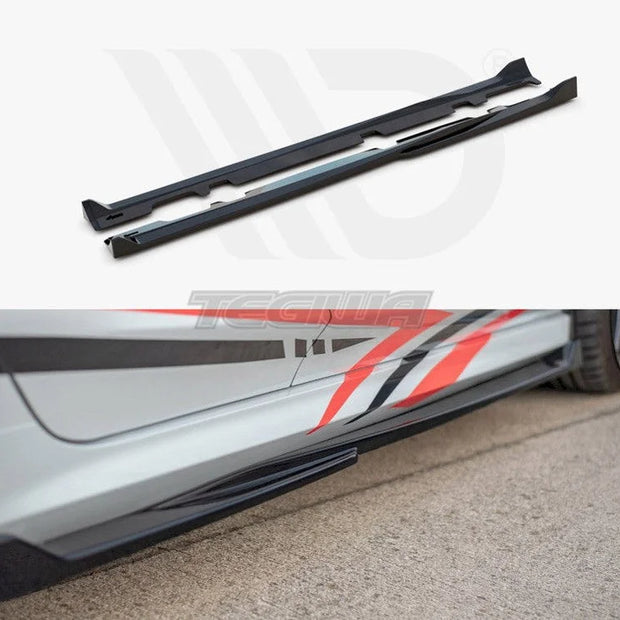 Maxton Design Side Skirts Diffusers V.4 Ford Fiesta MK8 ST ST-Line
