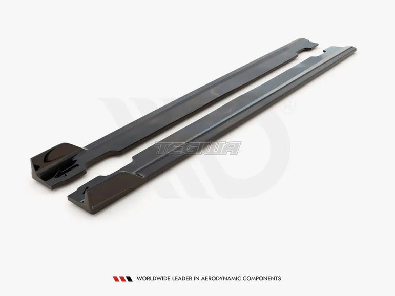 Maxton Design Side Skirts Diffusers V.5 Hyundai I30 N MK3 FL Hatchback Fastback 2017-
