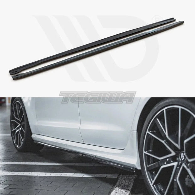 Maxton Design Side Skirts Diffusers V2 Audi RS6 C7 13-17