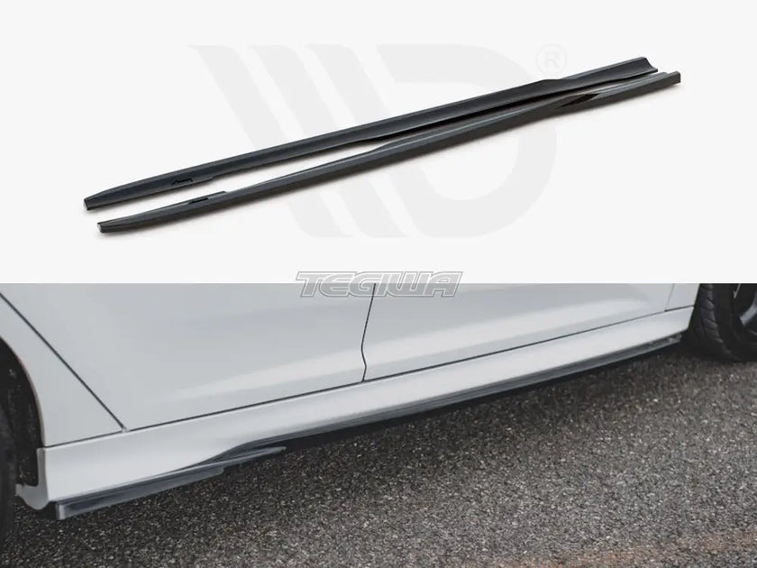 Maxton Design Side Skirts Diffusers V2 Ford Focus ST & RS MK3 16-18