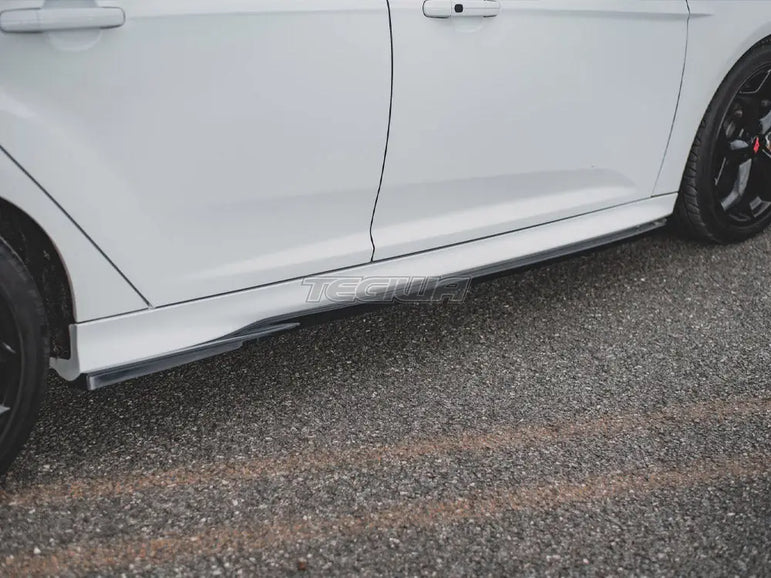 Maxton Design Side Skirts Diffusers V2 Ford Focus ST & RS MK3 16-18