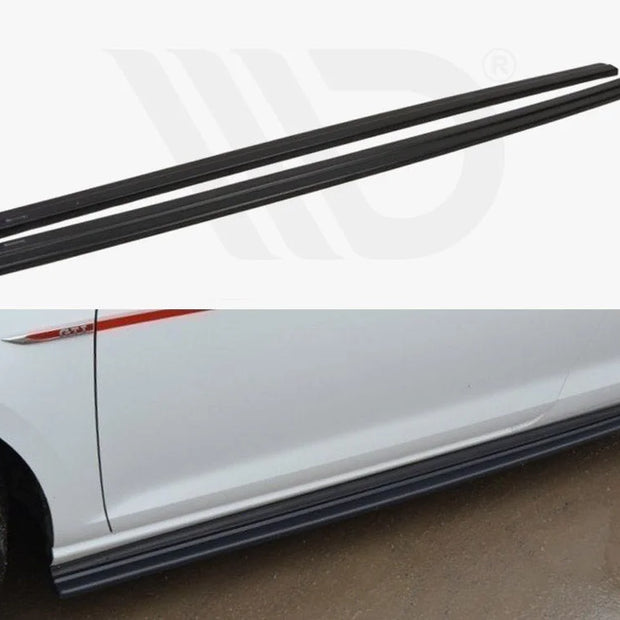 Maxton Design Side Skirts Diffusers Volkswagen Golf GTI MK7.5 17-