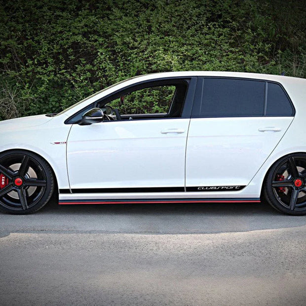 Maxton Design Side Skirts Diffusers Volkswagen Golf MK7 GTI Clubsport 16-17