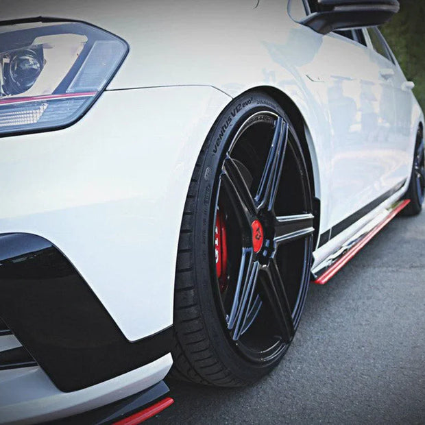 Maxton Design Side Skirts Diffusers Volkswagen Golf MK7 GTI Clubsport 16-17