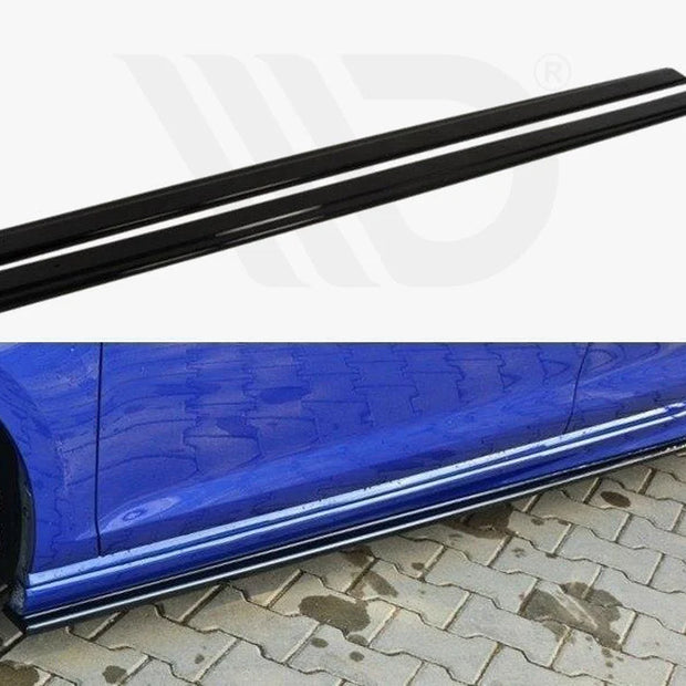 Maxton Design Side Skirts Diffusers Volkswagen Golf MK7 R Hatchback & Estate 13-16