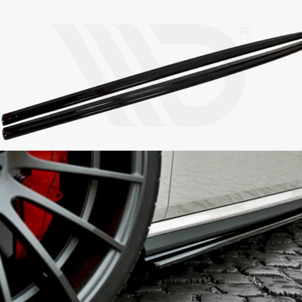 Maxton Design Side Skirts Diffusers Volkswagen Polo MK5 GTI Facelift 15-17