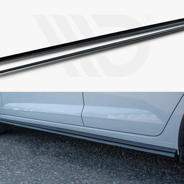 Maxton Design Side Skirts Diffusers Volkswagen Polo MK6 GTI 17-21