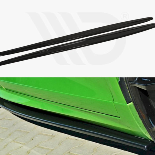 Maxton Design Side Skirts Diffusers Volkswagen Scirocco R MK3 Facelift