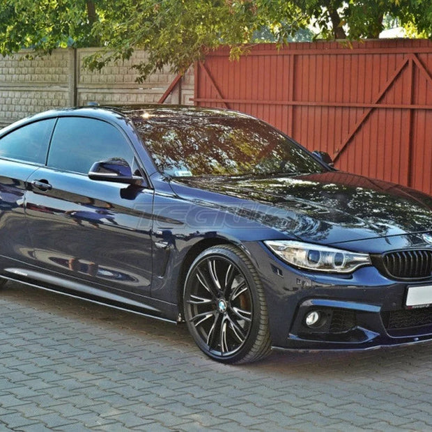 Maxton Design Side Skirts Splitters BMW 4-Series F32 M-sport 13-16