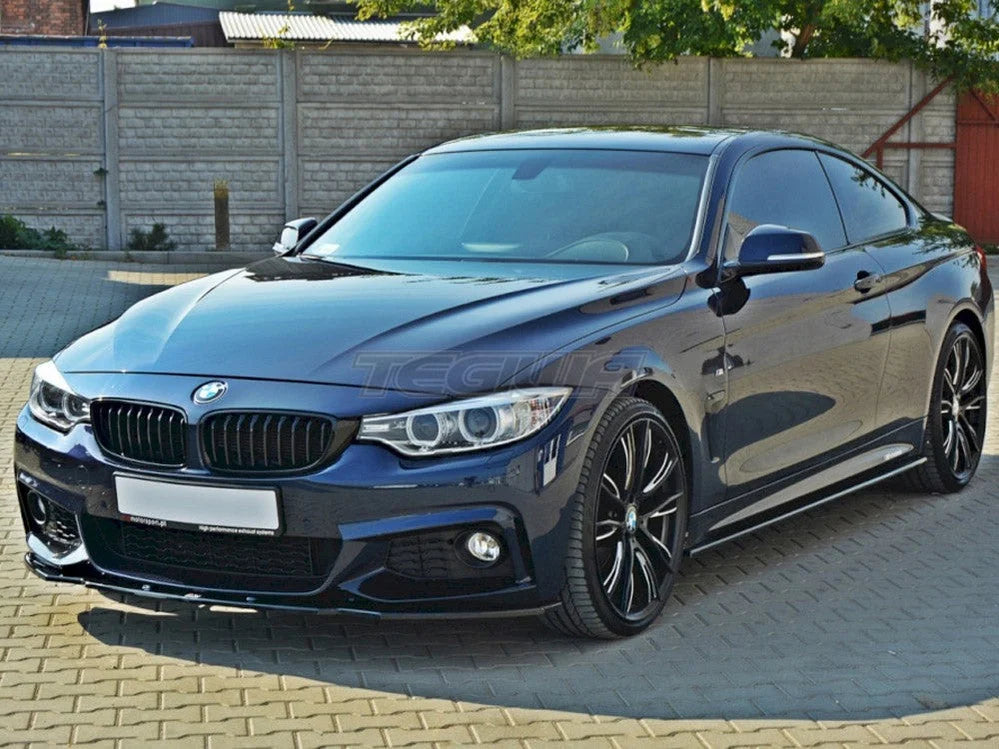 Maxton Design Side Skirts Splitters BMW 4-Series F32 M-sport 13-16