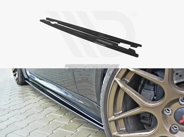 Maxton Design Side Skirts Splitters BMW M6 E63 09-10