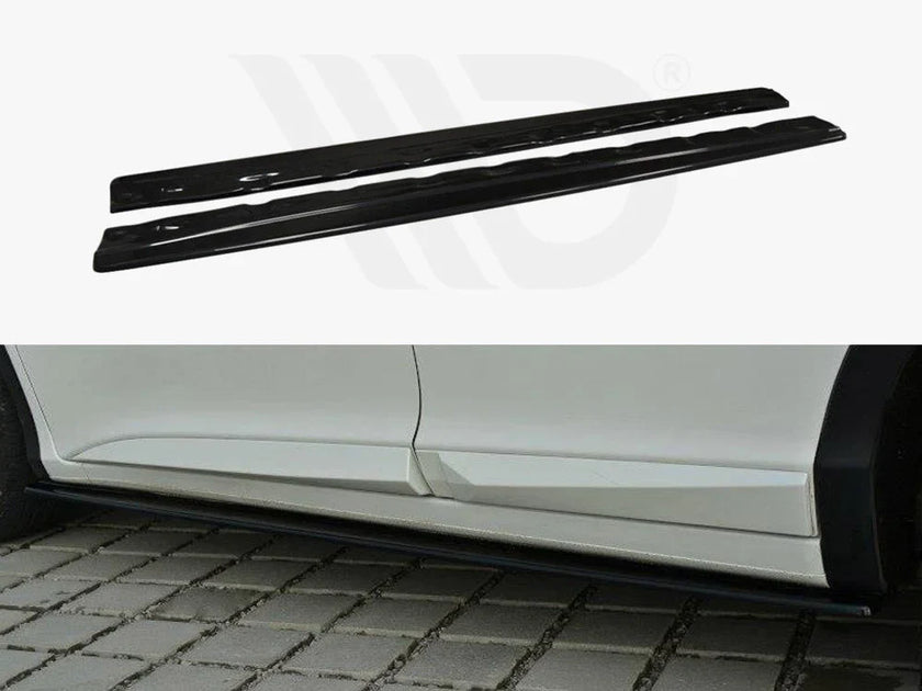 Maxton Design Side Skirts Splitters Honda Civic MK9 Facelift 15-17