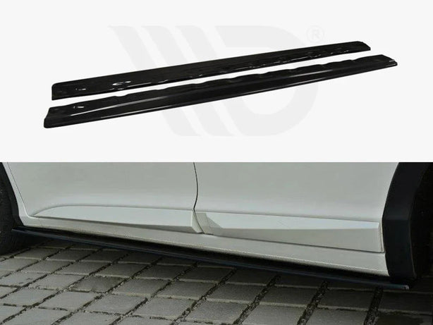 Maxton Design Side Skirts Splitters Honda Civic MK9 Facelift 15-17