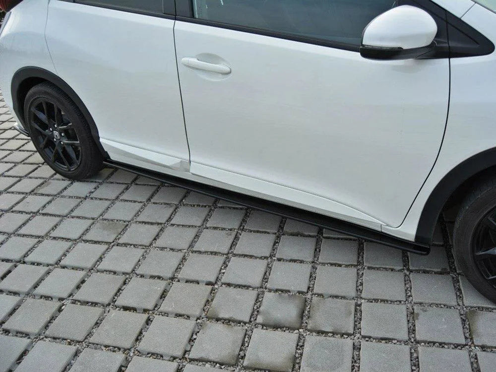 Maxton Design Side Skirts Splitters Honda Civic MK9 Facelift 15-17
