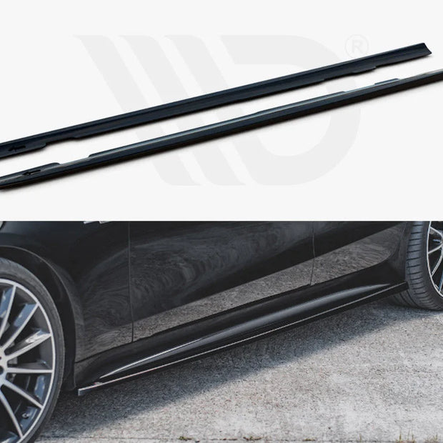 Maxton Design Side Skirts Splitters Mercedes-benz CLS AMG Line 53AMG C257 18-21