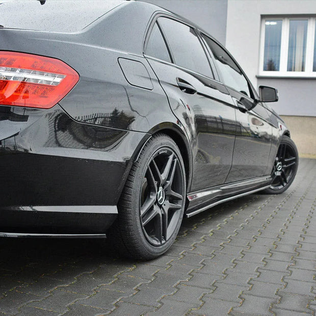 Maxton Design Side Skirts Splitters Mercedes E-class 212 63 AMG 09-12