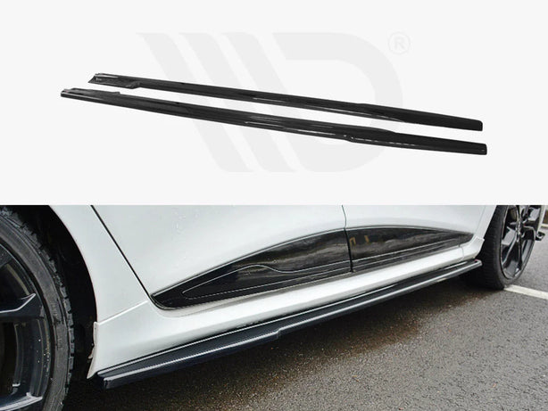 Maxton Design Side Skirts Splitters Renault CLIO MK4 RS 13-19