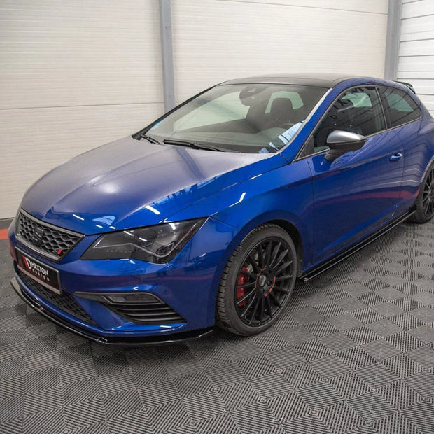 Maxton Design Side Skirts Splitters Seat Leon Cupra FR SC MK3 Facelift 01-19