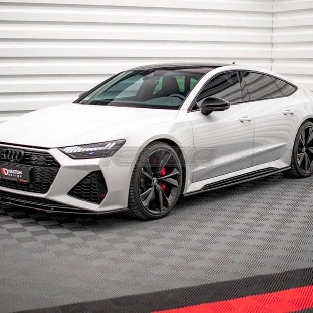 Maxton Design Side Skirts Splitters V2 Audi RS6 C8 RS7 C8 2019-