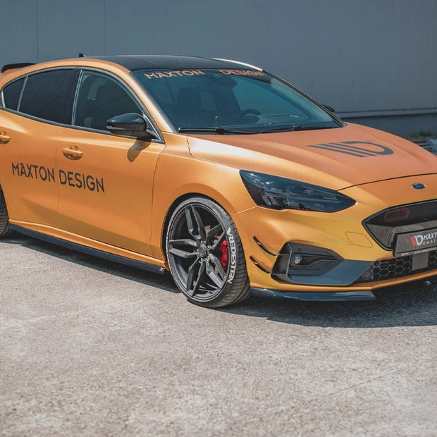Maxton Design Side Skirts Splitters V5 Ford Focus MK4 ST ST-Line 2018-