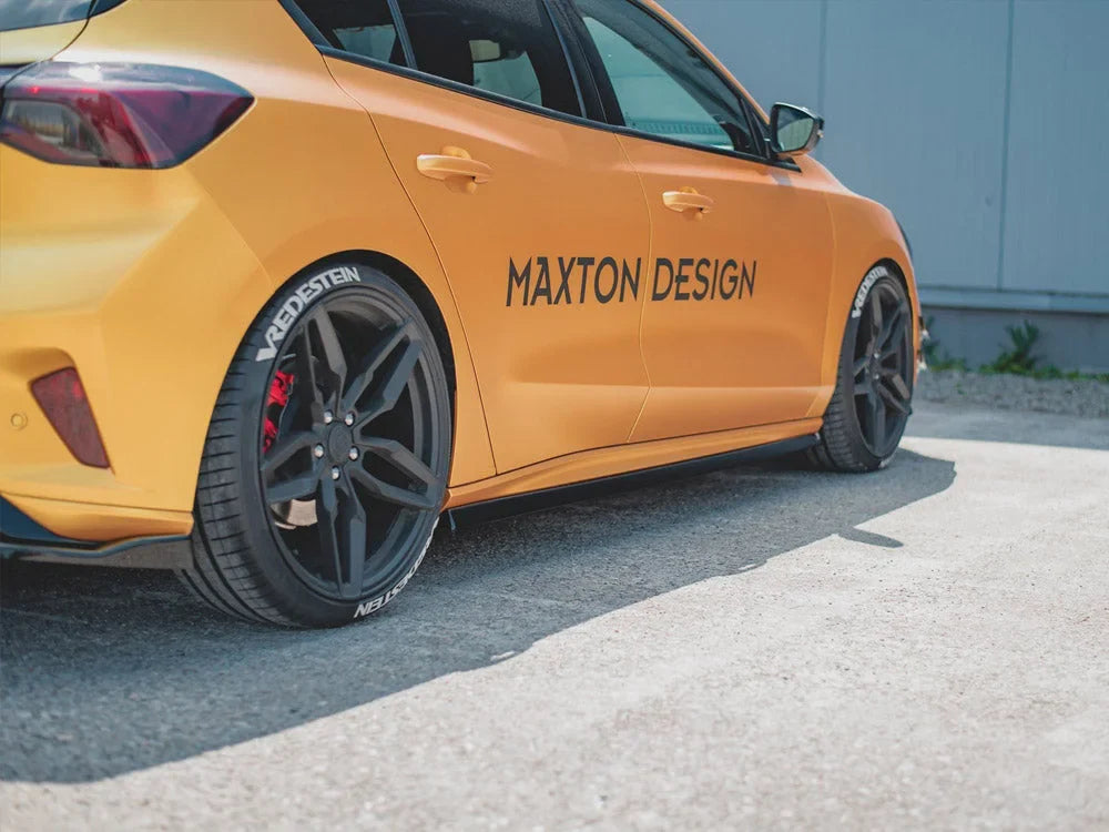 Maxton Design Side Skirts Splitters V5 Ford Focus MK4 ST ST-Line 2018-