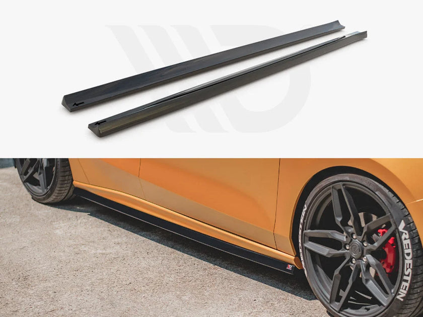 Maxton Design Side Skirts Splitters V5 Ford Focus MK4 ST ST-Line 2018-