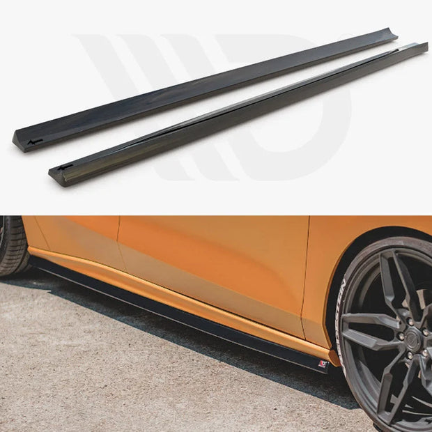 Maxton Design Side Skirts Splitters V5 Ford Focus MK4 ST ST-Line 2018-